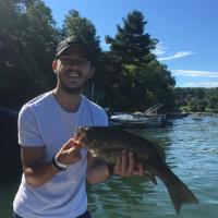 Smallmouth fishing
